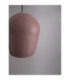 Omio 29cm Dome Pendant Ceiling Light Red Sandstone E27 1x12W IP55-8