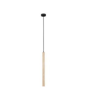 Hulo Tall Slim Pendant Ceiling Light Natural LED 3W 233lm 3000K-1