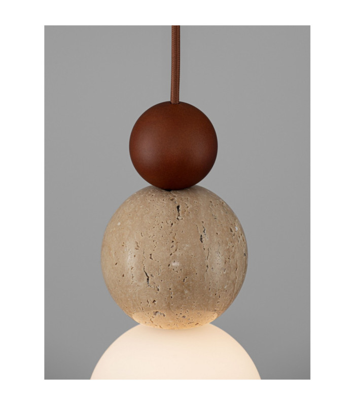 Maris Slim Pendant Ceiling Light Natural LED G9 1x5W-6