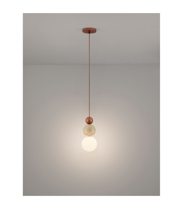 Maris Slim Pendant Ceiling Light Natural LED G9 1x5W-8