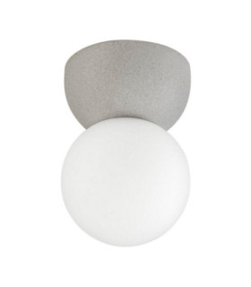 Zero Globe Ceiling Light Grey LED G9 1X5W-1