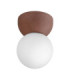 Zero Globe Ceiling Light Red LED G9 1X5W-1