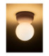 Zero Globe Ceiling Light Red LED G9 1X5W-2