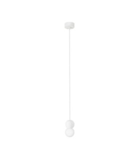 Zero Slim Pendant Ceiling Light White LED G9 1X5W-1