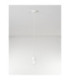 Zero Slim Pendant Ceiling Light White LED G9 1X5W-3