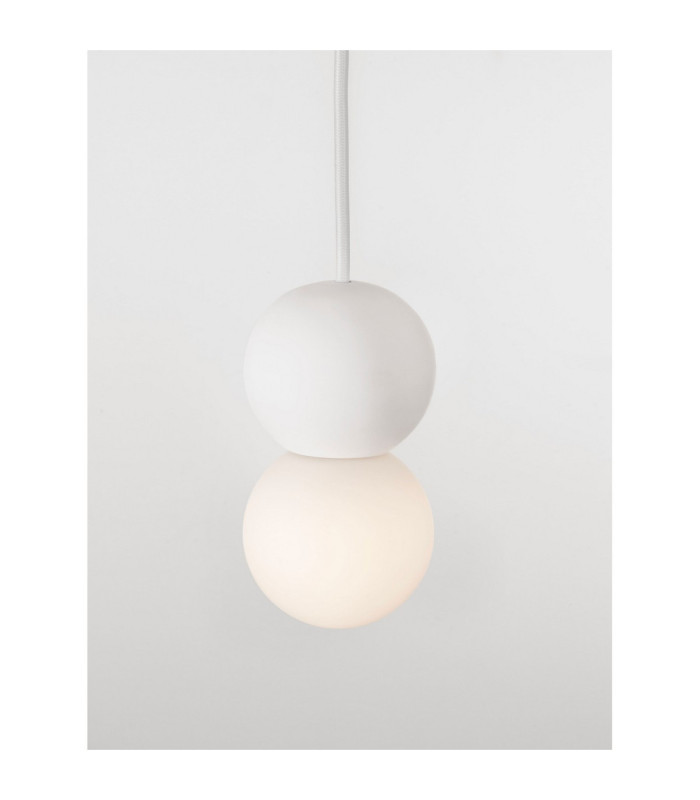 Zero Slim Pendant Ceiling Light White LED G9 1X5W-5