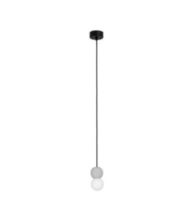 Zero Slim Pendant Ceiling Light Grey LED G9 1X5W-1