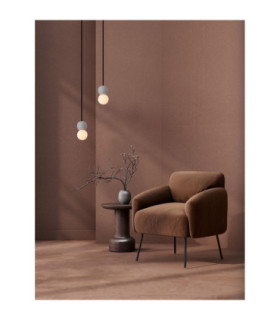 Zero Slim Pendant Ceiling Light Grey LED G9 1X5W-2