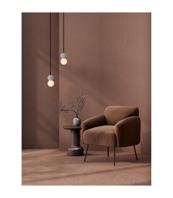 Zero Slim Pendant Ceiling Light Grey LED G9 1X5W-2