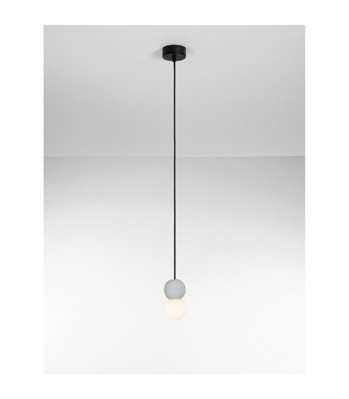 Zero Slim Pendant Ceiling Light Grey LED G9 1X5W-4