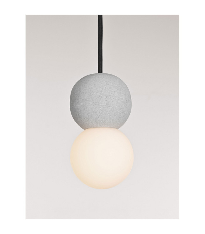 Zero Slim Pendant Ceiling Light Grey LED G9 1X5W-6