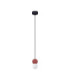 Zero Slim Pendant Ceiling Light Red LED G9 1X5W-1