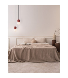 Zero Slim Pendant Ceiling Light Red LED G9 1X5W-2