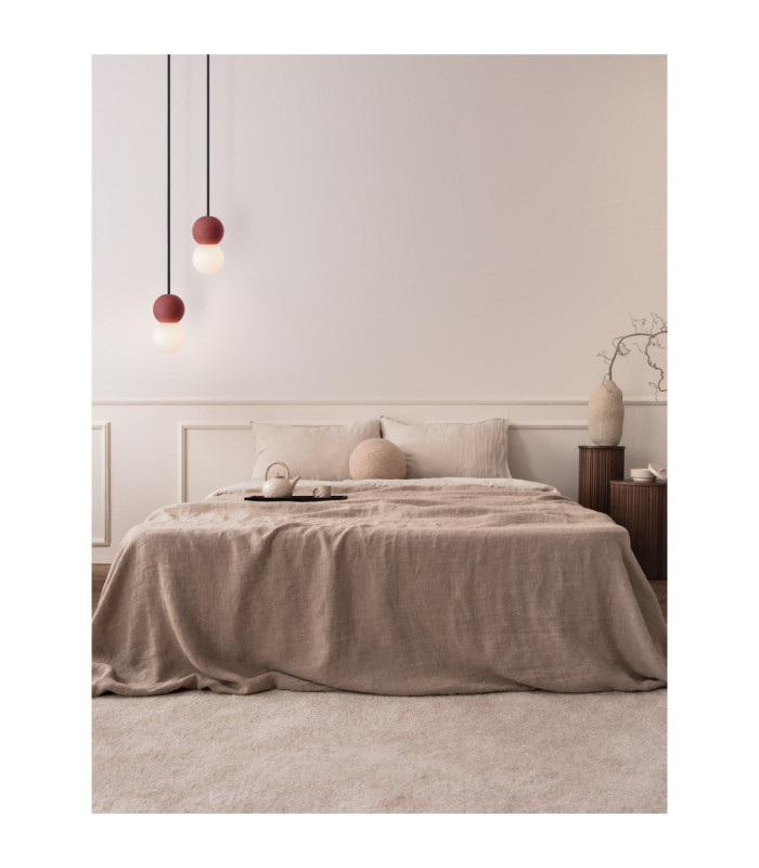 Zero Slim Pendant Ceiling Light Red LED G9 1X5W-2