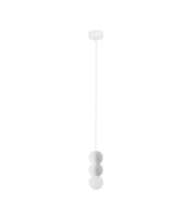 Zero II Slim Pendant Ceiling Light White LED G9 1X5W-1