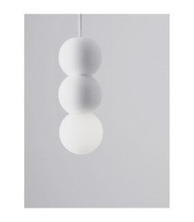 Zero II Slim Pendant Ceiling Light White LED G9 1X5W-2
