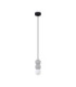 Zero II Slim Pendant Ceiling Light Grey LED G9 1X5W-1