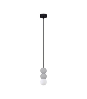 Zero II Slim Pendant Ceiling Light Grey LED G9 1X5W-1
