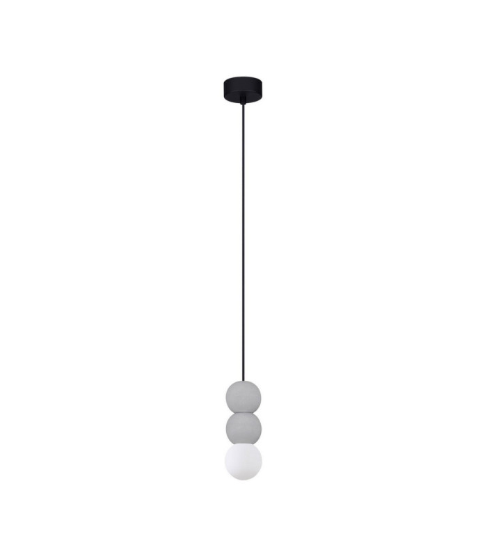 Zero II Slim Pendant Ceiling Light Grey LED G9 1X5W-1