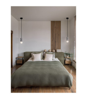 Zero II Slim Pendant Ceiling Light Grey LED G9 1X5W-2