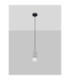 Zero II Slim Pendant Ceiling Light Grey LED G9 1X5W-3