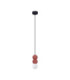 Zero II Slim Pendant Ceiling Light Red LED G9 1X5W-1