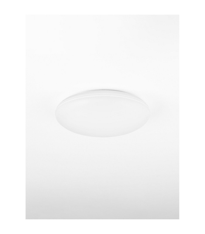 Solvia Flush Ceiling Light Sandy White Triac Dimmable LED 18W 1440lm IP54 2700-3000-4000K-3