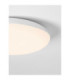 Solvia Flush Ceiling Light Sandy White Triac Dimmable LED 18W 1440lm IP54 2700-3000-4000K-5
