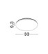 Solvia Flush Ceiling Light Sandy White Triac Dimmable LED 18W 1440lm IP54 2700-3000-4000K-7