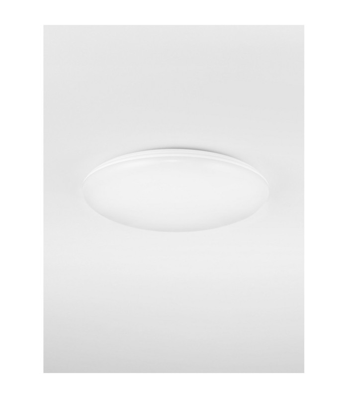 Solvia Flush Ceiling Light Sandy White Triac Dimmable LED 24W 1920lm IP54 2700-3000-4000K-3