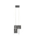 Totem Integrated LED Pendant Ceiling Light Silver Grey Triac Dimmable LED 20W 796lm 3000K-1
