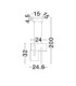 Totem Integrated LED Pendant Ceiling Light Silver Grey Triac Dimmable LED 20W 796lm 2700K-8
