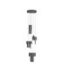 Totem Integrated LED Pendant Ceiling Light Silver Grey Triac Dimmable LED 52W 2002lm 3000K-1