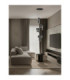 Totem Integrated LED Pendant Ceiling Light Silver Grey Triac Dimmable LED 52W 2002lm 2700K-6