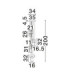 Totem Integrated LED Pendant Ceiling Light Silver Grey Triac Dimmable LED 52W 2002lm 2700K-7