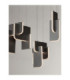 Totem Bar Pendant Ceiling Light Silver Grey Triac Dimmable LED 20W 796lm 3000K-6