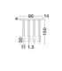 Totem Bar Pendant Ceiling Light Silver Grey Triac Dimmable LED 36W 1676lm 3000K-7