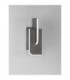 Totem Integrated LED Wall Lamp Silver Grey Triac Dimmable LED 9W 382lm 3000K-3
