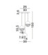 Dorin Cluster Pendant Ceiling Light Black Brass Gold Clear White Cloud Triac Dimmable LED 18W 1206lm 3000K-7