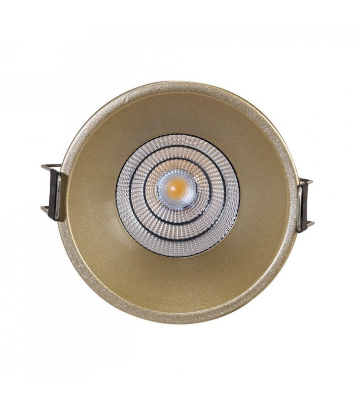 LED Recessed Downlight, Gold, 40 deg. Beam Angle, 840lm, 5000K, IP20, DRIVER NOT INC. - 5