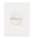 Dorin Bathroom Wall Lamp White Brass Gold Clear White Cloud Triac Dimmable LED 7W 431lm IP44 3000K-3