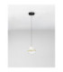 Dorin Slim Pendant Ceiling Light White Brass Gold Clear White Cloud Triac Dimmable LED 7W 408lm 3000K-3
