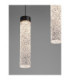 Zelon Cluster Pendant Ceiling Light Matt Black Clear Triac Dimmable LED 20W 1400lm 3000K-5