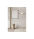 Emery Integrated LED Wall Lamp Matt Black Clear LED 13W 711lm 3000K-2