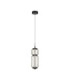 Liessa Slim Pendant Ceiling Light Sandy Black Clear LED 7W 267lm 3000K-1
