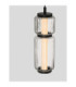 Liessa Slim Pendant Ceiling Light Sandy Black Clear LED 7W 267lm 3000K-5