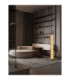 Vesper LED Integrated Floor Lamp Amber Glossy Gold Dimmable LED 33W 2310lm 3000K-2
