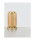 Vesper Integrated LED Table Lamp Amber Glossy Gold Dimmable LED 10W 700lm 3000K-3