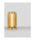 Vesper Integrated LED Table Lamp Amber Glossy Gold Dimmable LED 10W 700lm 3000K-4