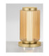 Vesper Integrated LED Table Lamp Amber Glossy Gold Dimmable LED 10W 700lm 3000K-5
